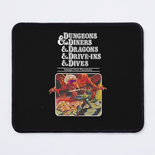 Item preview, Dungeons Diners Dragons Drive-Ins Dives Escap Essential T-Shirt designed and sold by JoelDea.