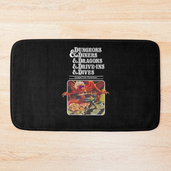 Item preview, Dungeons Diners Dragons Drive-Ins Dives Escap Essential T-Shirt designed and sold by JoelDea.