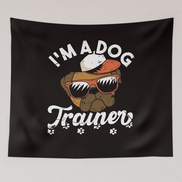Item preview, Dog Trainer Bulldog Dogs Training Animal Teaching Behavior designed and sold by TomGiantDesigns.