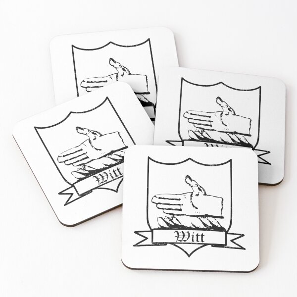 Item preview, Witt Surname Crest designed and sold by BagTown Clans.