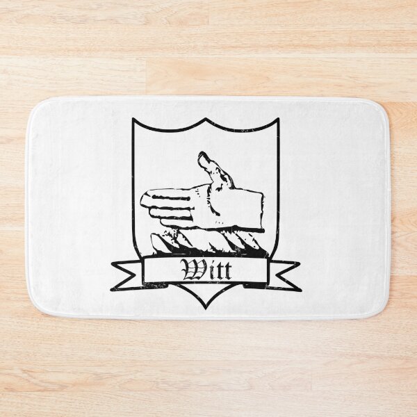Item preview, Witt Surname Crest designed and sold by BagTown Clans.