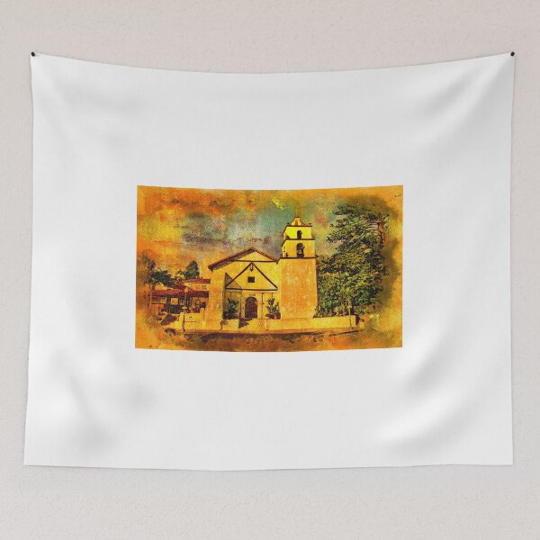 Item preview, Mission Basilica San Buenaventura in Ventura, California designed and sold by NickoPrints.