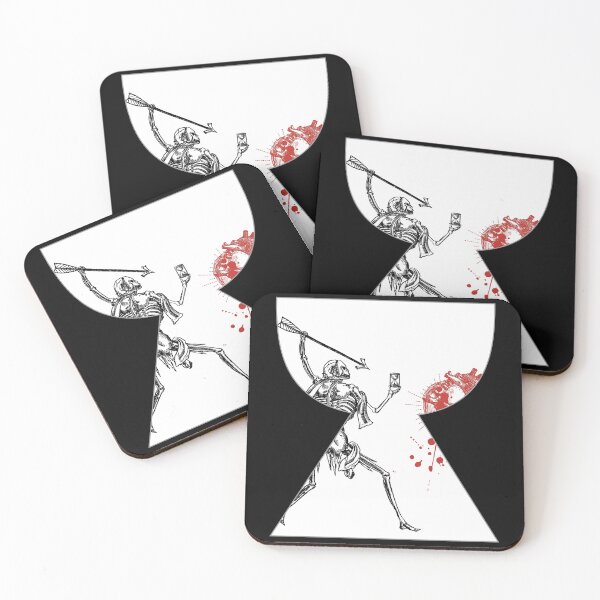 Item preview, Chalice Blackbeard Pirate Flag Reimagined White Background designed and sold by Freihalt.