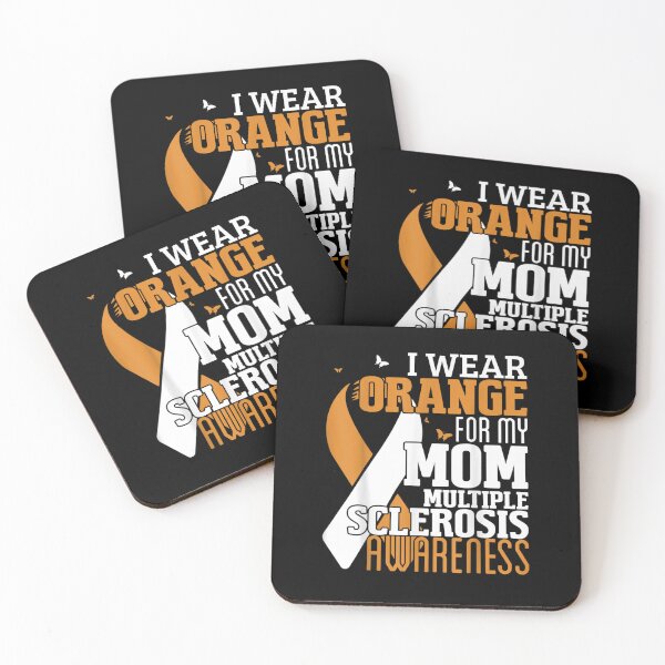 Item preview, Multiple Sclerosis Awareness Mom I Wear Orange Ribbon Gift designed and sold by DonVTV.