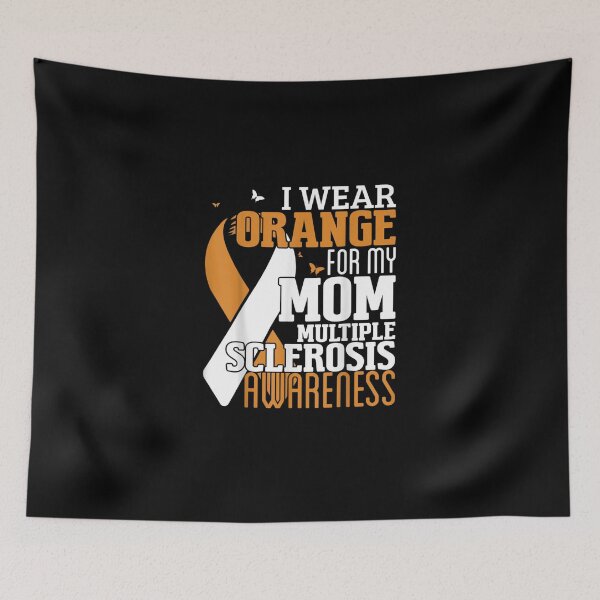 Item preview, Multiple Sclerosis Awareness Mom I Wear Orange Ribbon Gift designed and sold by DonVTV.