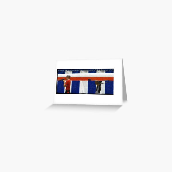 HENLEY ROYAL REGATTA - ROWERS 1 Greeting Card