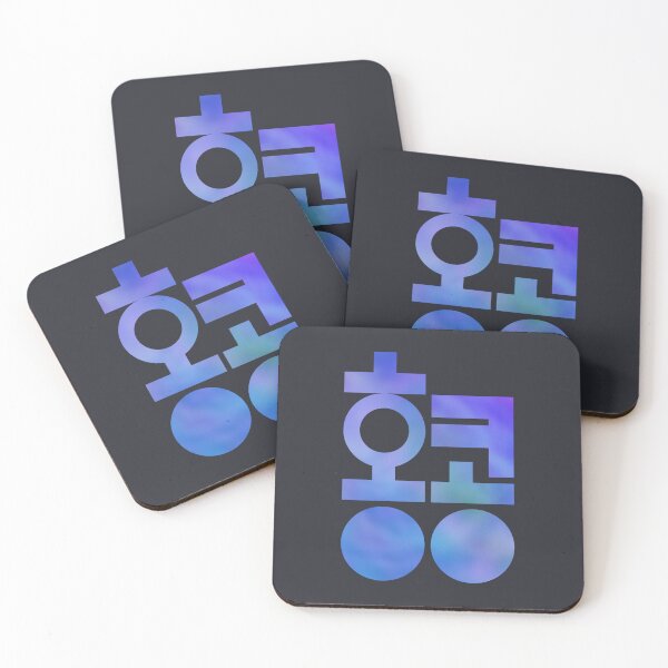 Item preview, Hong Kong 홍콩 Korean typography Purple designed and sold by tammist.