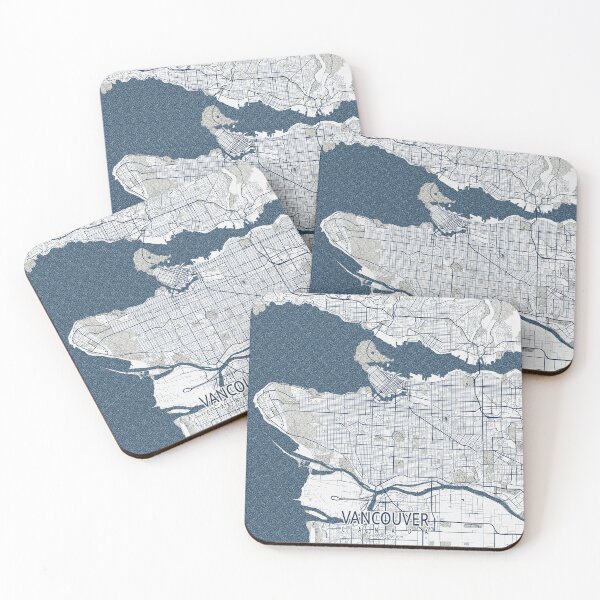 Item preview, Vancouver City Map of Canada - Coastal designed and sold by deMAP.