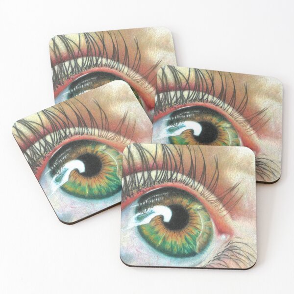 Item preview, green eye closeup designed and sold by CharisCreations.