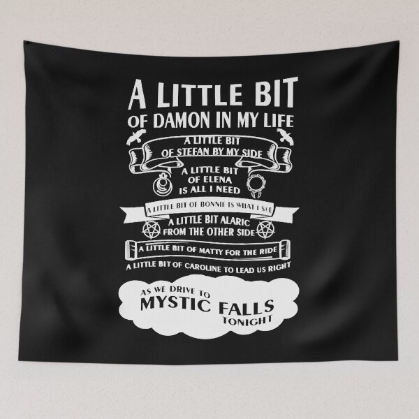 Item preview, TVD Song (bw) designed and sold by SSpragueThunder.