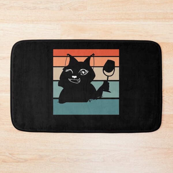 Item preview, Catmama With Preference With Wine Cat Silhouette designed and sold by Merchandiser099.