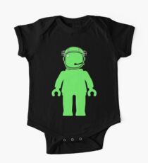 Banksy Style Astronaut Minifigure One Piece - Short Sleeve