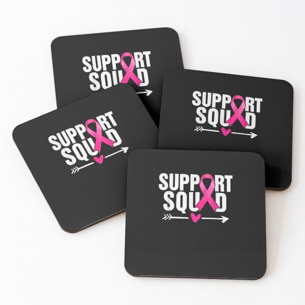 Item preview, Breast Cancer Warrior Support Squad Breast Cancer Awareness designed and sold by KimbempeCB.
