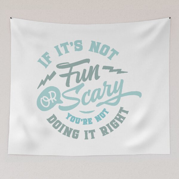 Item preview, If It's Not Fun or Scary You're not Doing It Right designed and sold by IM Hunter.