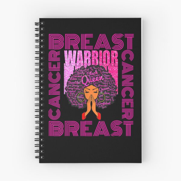 Item preview, Breast Cancer Melanin Women Pray Hard Survivor Black Girl designed and sold by KimbempeCB.