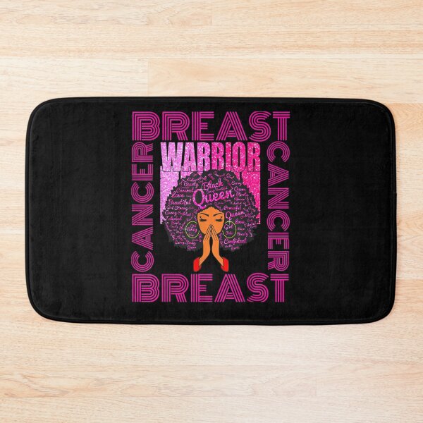 Item preview, Breast Cancer Melanin Women Pray Hard Survivor Black Girl designed and sold by KimbempeCB.