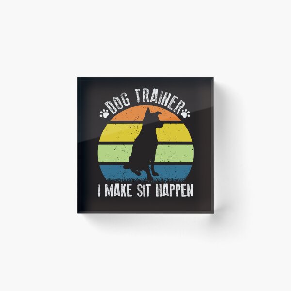 Artikelvorschau, Vintage Hundetraining Hundetrainer Tierlehrverhalten entworfen und verkauft von TomGiantDesigns.