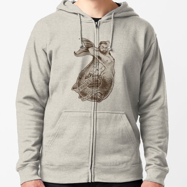 Merhunk Zipped Hoodie