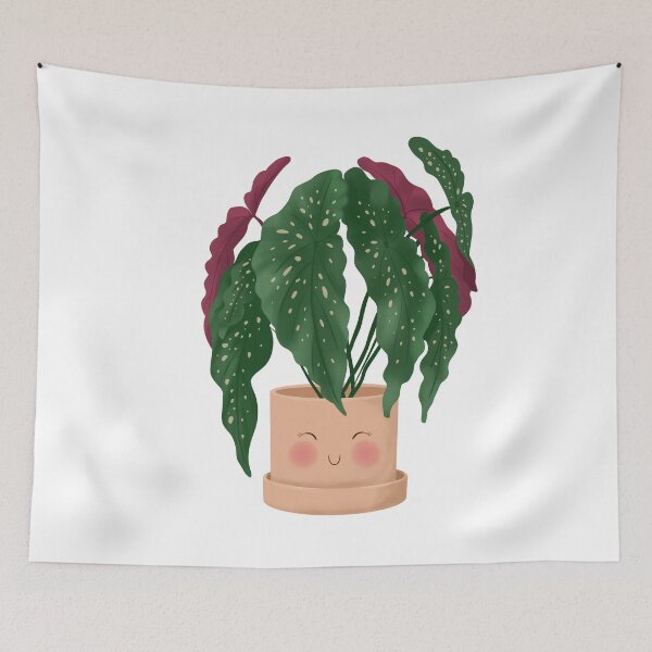 Item preview, Cute Plant Illustration, Begonia Maculata 2 designed and sold by Ana Moguš.