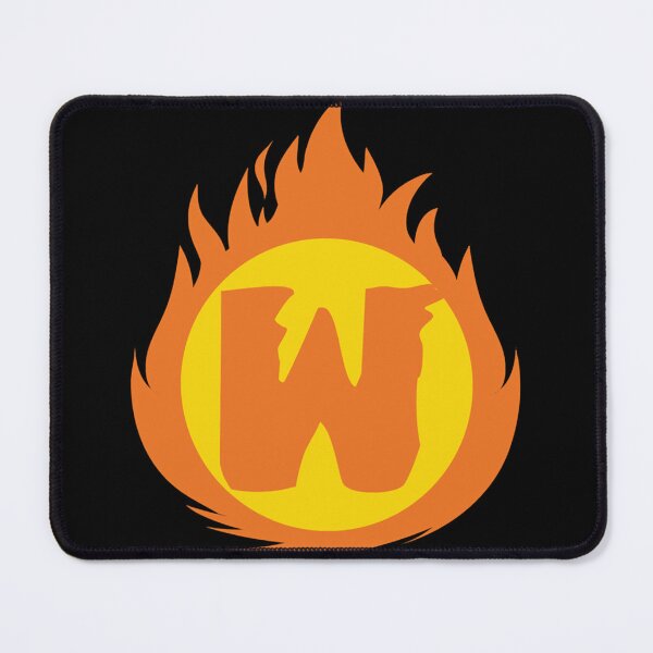 Item preview, Superhero Letter W. Fire Insignia Classic designed and sold by KarenChang3.