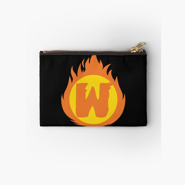 Item preview, Superhero Letter W. Fire Insignia Classic designed and sold by KarenChang3.