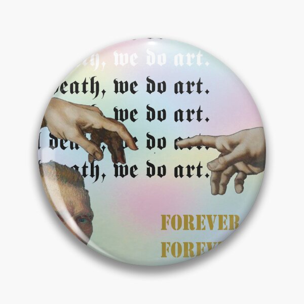Item preview,  'Til Death, we do art. Forever Art. the creation of Adam. van gogh. designed and sold by TZBINOU.