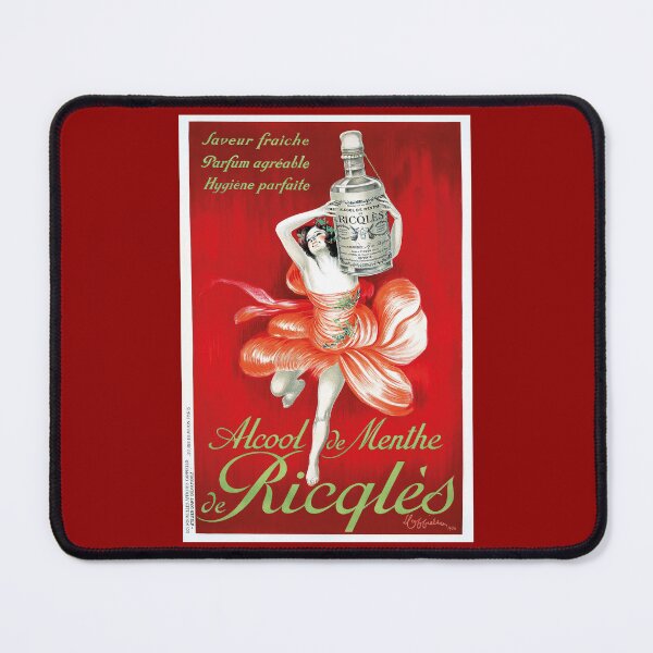 Item preview, Alcool De Menthe Ricqlès 1924 drinks poster by Leonetto Cappiello designed and sold by fivo.