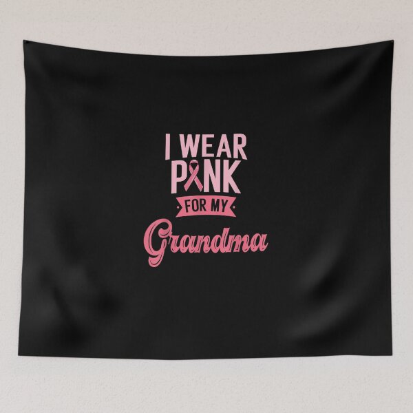Item preview, I Wear Pink For My Grandma Breast Cancer Awareness designed and sold by KimbempeCB.