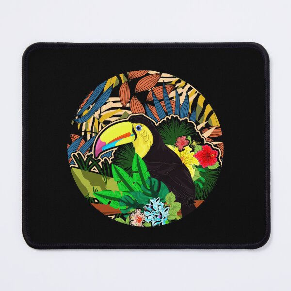 Item preview, Tropical Plants Birdwatching Lover Ornithologist Exotic Bird Toucan designed and sold by bestshirtdesign.