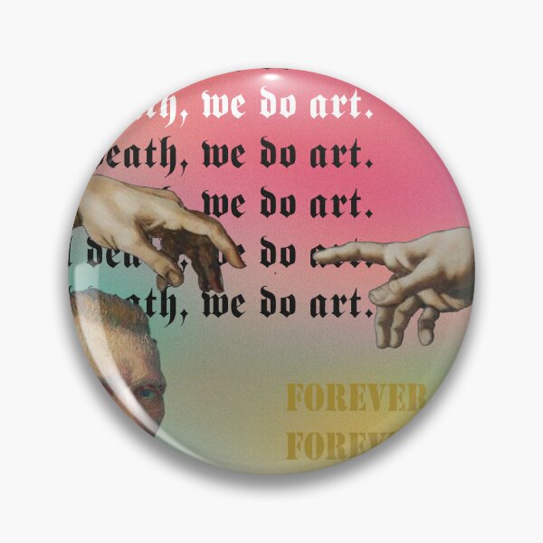 Item preview,  'Til Death, we do art. Forever Art. the creation of Adam. van gogh. designed and sold by TZBINOU.