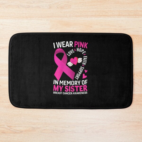 Item preview, Womens I Wear Pink In Memory Of My Sister Breast Cancer Awareness designed and sold by KimbempeCB.