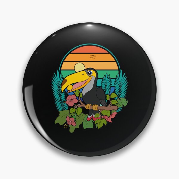 Item preview, Ornithology Lover Exotic Plants Bird Watcher Tropical Bird Toucan designed and sold by bestshirtdesign.
