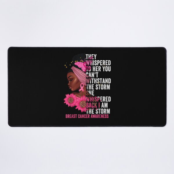 Item preview, I'm The Storm Black Women Breast Cancer Survivor Pink Ribbon designed and sold by KimbempeCB.
