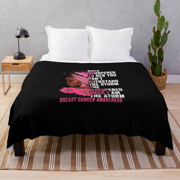 Item preview, I'm The Storm Black Women Breast Cancer Survivor Pink Ribbon designed and sold by KimbempeCB.