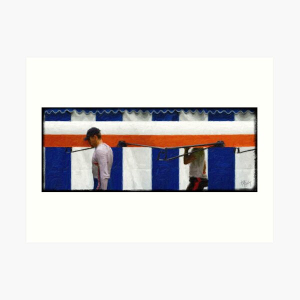 HENLEY ROYAL REGATTA - ROWERS 2 Art Print
