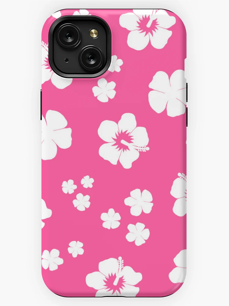 pink hibiscus tropical aloha Hawaii coconut girl aesthetic iPhone