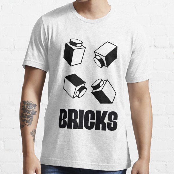 Bricks By Customize My Minifig T Shirt For Sale By Chilleew Redbubble Bricks T Shirts