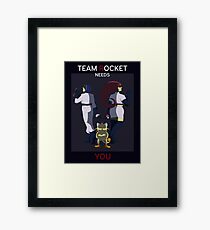 Rocket Recruitment Framed Print