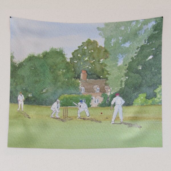 Item preview, Ickwell green cricket  designed and sold by lumuart.