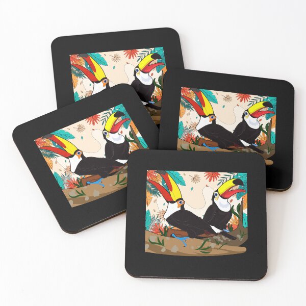 Item preview, Exotic Birds Lover Birdwatching Ornithologist Tropical Toucan designed and sold by bestshirtdesign.