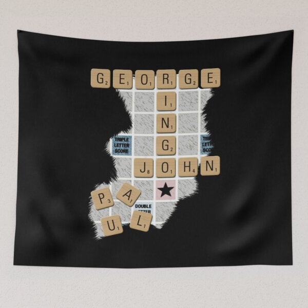 Item preview, The Beatles - Scrabble Tiles _ John, Paul designed and sold by AlainLopez.
