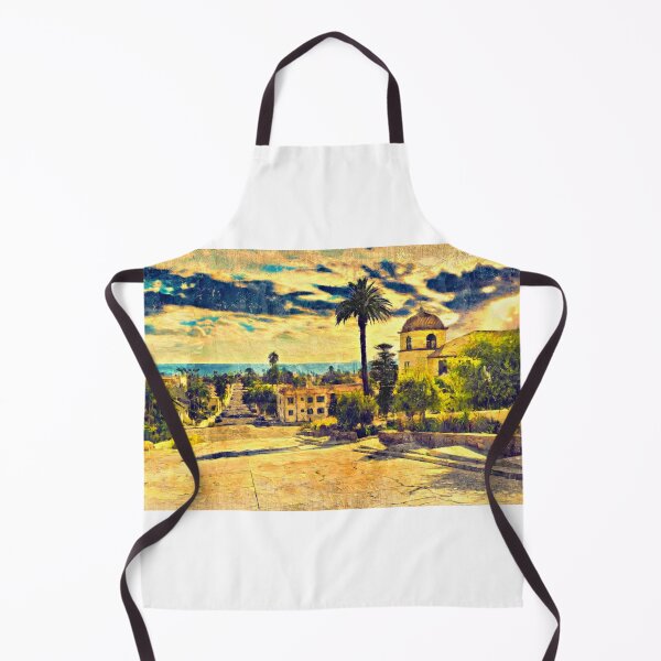 Item preview, View of N Fir Street downhill to the Pacific, in Ventura, California designed and sold by NickoPrints.