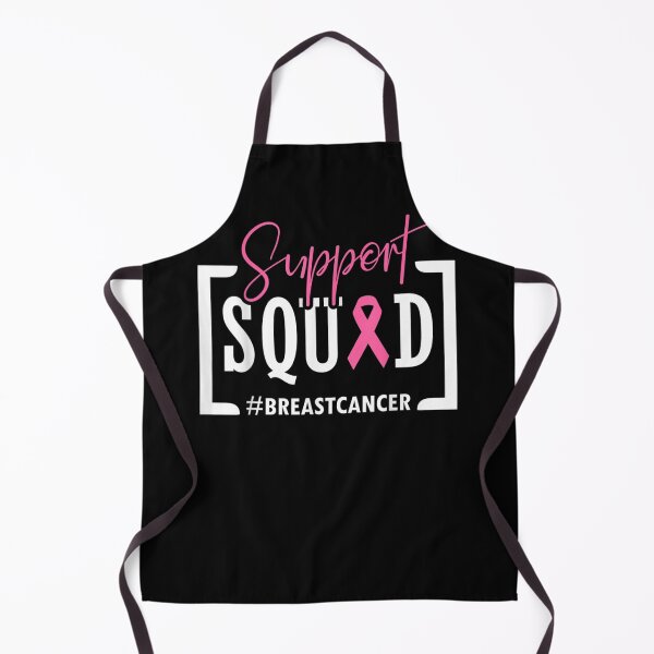 Item preview, Support Squad Breast Cancer Awareness Warrior Pink Ribbon designed and sold by KimbempeCB.