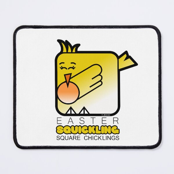 Item preview, Easter Chickling Retro Square Squickling designed and sold by Quooki.