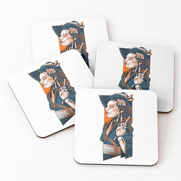 Item preview, Creative Ferocious Overcome Strong Mecha Geisha Gift For Fans designed and sold by ChamoroBowmaney.