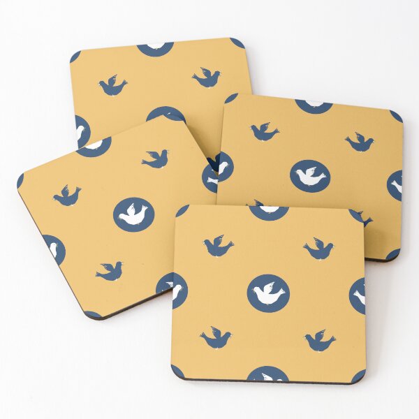 Item preview, Peace doves in blue and yellow sky - 2 - Stand with Ukraine designed and sold by studioMoSa.