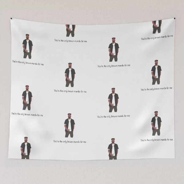 Item preview, AP Dhillon You're The Only Brown Munda For Me Tshirt designed and sold by harveyqueen.