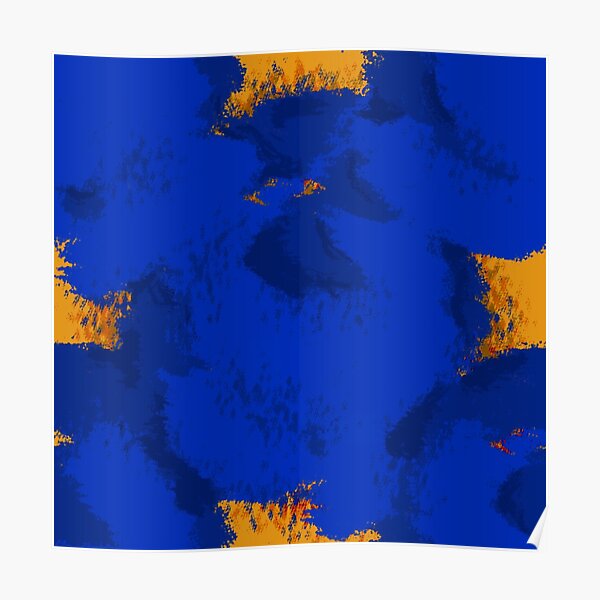 Posters Sur Le Theme Bleu Royal Redbubble