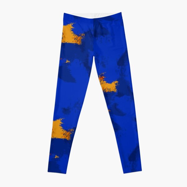 Brilliant Blue Spots Leggings
