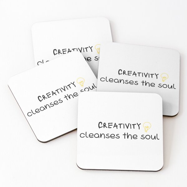 Item preview, Creativity Cleanses the Soul (style2) designed and sold by QuotableYou.